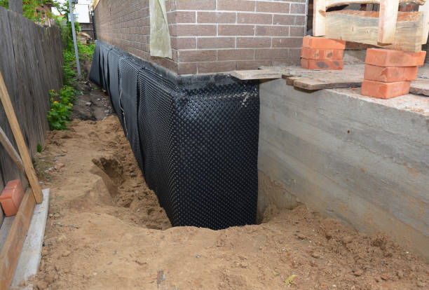 Expert waterproofing evaluation at a Springport, MI property